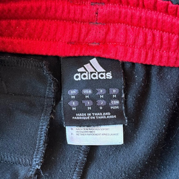 Adidas Black Drawstring Sweatpants Joggers Size Medium - Picture 5 of 5